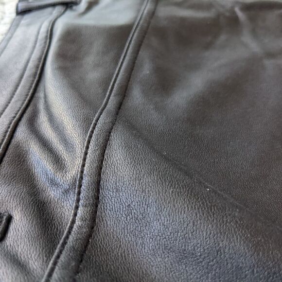 Aritzia WILFRED low rise leather pants size 10 @O - Picture 12 of 12